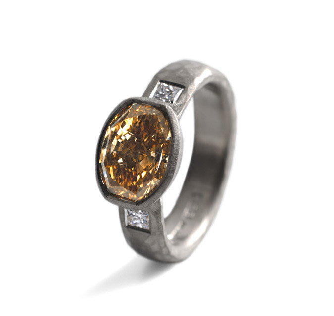 Yellow Diamond Ring