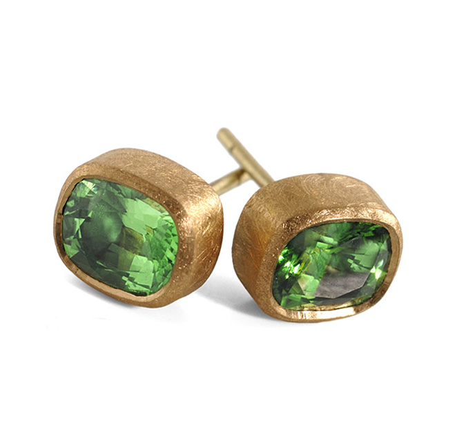 Tsavorite Earrings