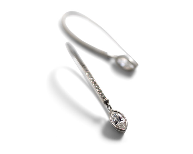 Marquise Drop Earrings 